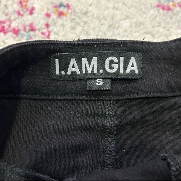 I. AM. GIA. Ursa Zipper Pant‎ in Black sz S - Picture 6 of 6